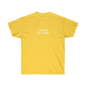Daily’s I Love You Say it Back T_Shirt Orange Color
