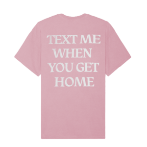 Text Me TSHIRT Shortsleeve Pink