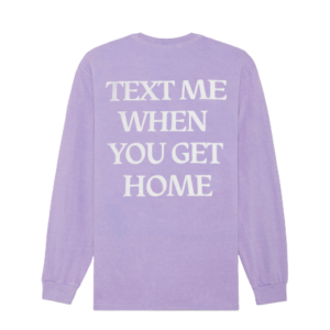 Text Me GRAY Longsleeve Sweatshirt